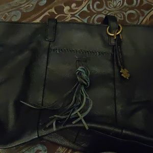 Lucky Brand Black Leather Handbag